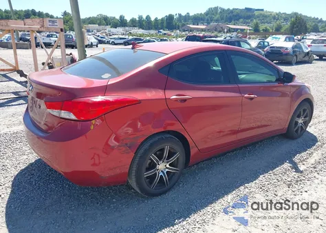 2013 Hyundai Elantra Gls из США, поврежденный, VIN 5NPDH4AE3DH355846